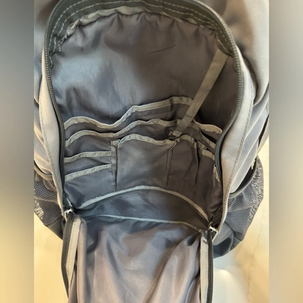 The North Face Jester Backpack in Black and Gray